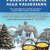 Varallo, l’8 dicembre torna la Polenta Concia alla Valsesiana in piazza Vittorio