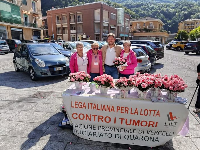 Quarona: in piazza con la LILT per la prevenzione oncologica