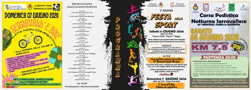 Serravalle Sesia, Festa dello Sport: due giorni tra associazioni, corsa notturna e Serravall’E-Bike