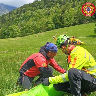 Dal nord ovest: Incidente in volo a Ronco Canavese, ferita parapendista francese