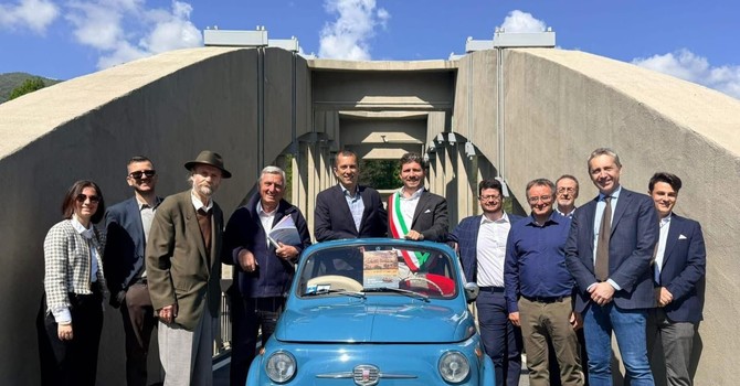 Doccio ritrova il suo ponte: inaugurato a Quarona il collegamento restaurato dopo l’intervento da 1,5 milioni