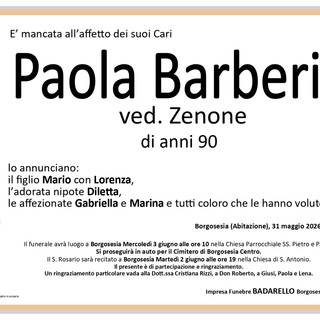 Paola Barberis, ved. Zenone