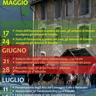 Fobello, gli appuntamenti della primavera 2026 tra tradizioni, feste e cultura