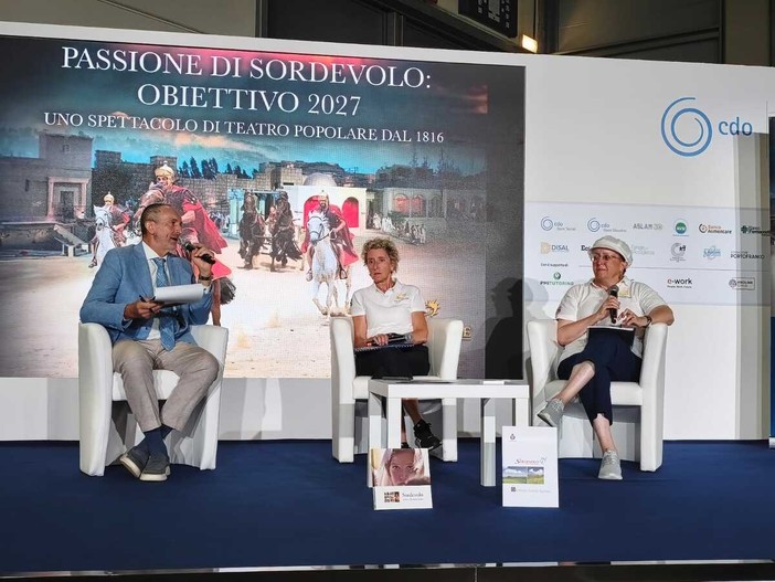 La “Passione di Sordevolo” si presenta al Meeting di Rimini La “Passione di Sordevolo” si presenta al Meeting di Rimini