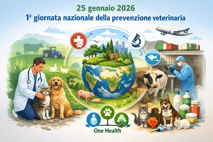 Oggi, 25 gennaio: 1ª giornata nazionale della prevenzione veterinaria