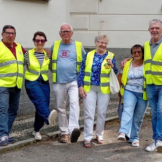 Varallo, festa nel parco del Municipio per la chiusura del Piedibus