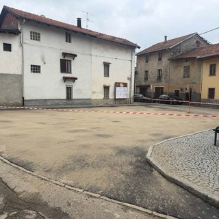 Quarona, riqualificata piazza Don Erminio Ragozza con un intervento da circa 20mila euro