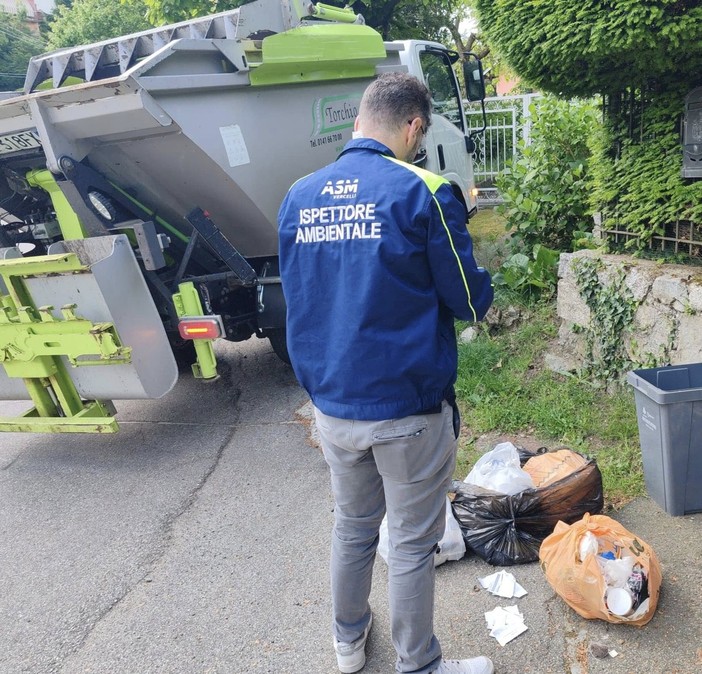 Quarona, proseguono i controlli sulla raccolta differenziata