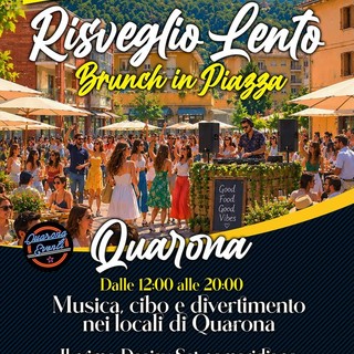 Quarona, il 3 ottobre “Risveglio lento”: brunch in piazza tra musica, cibo e socialità