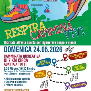 A Borgomanero “Respira, cammina, vivi”: una giornata all’aria aperta per corpo e mente