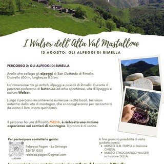 I Walser dell’Alta Val Mastallone: alla scoperta degli alpeggi di Rimella