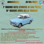 Auto storiche e Trabant protagoniste a Borgosesia con il raduno di San Pietro