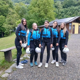 Le ragazze del D’Adda seconde alla gara regionale di rafting