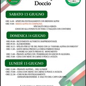 Doccio, tre giorni di festa per il Raduno Alpini