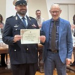 Borgosesia, encomio all’agente di Polizia Locale Alex Franciosa per aver salvato una vita
