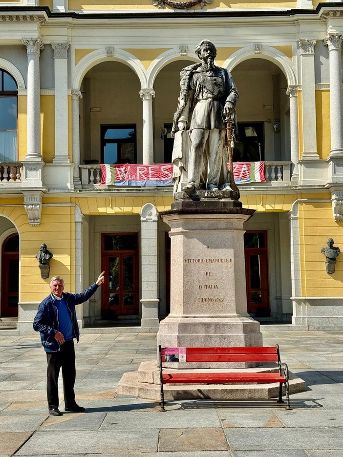 Varallo, autorizzato il restauro del monumento a Vittorio Emanuele II