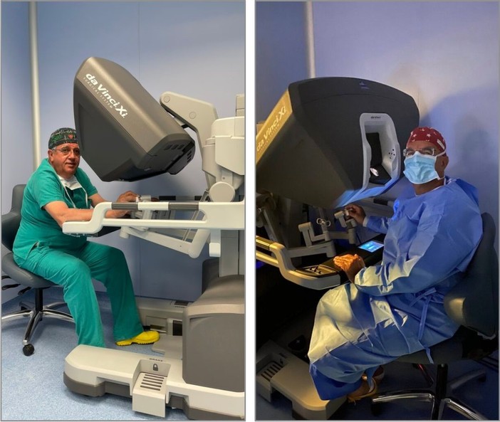 All’Ospedale Sant’Andrea di Vercelli 64 interventi con il robot Da Vinci tra Chirurgia generale e Urologia