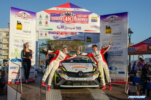 Rally: Nicolò Ardizzone al Trofeo Maremma a fianco a Alyssa Anziliero