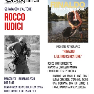 Gattinara, serata con l’autore Rocco Iudici per “Rinaldo l’ultimo cercatore”