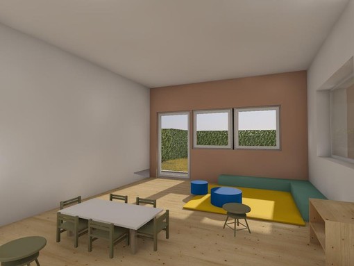 Quarona, nuovo asilo di Doccio: si scelgono i colori degli interni per un ambiente “allegro e sereno”