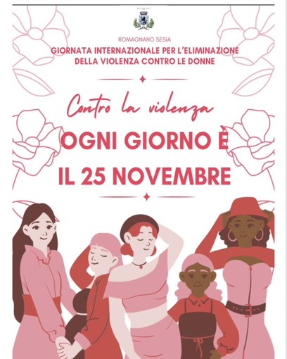 Romagnano Sesia rinnova il suo impegno nella Giornata internazionale per l’eliminazione della violenza contro le donne
