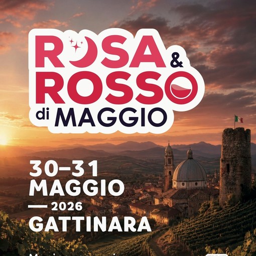 Gattinara, Rosa e Rosso di Maggio anima il centro storico