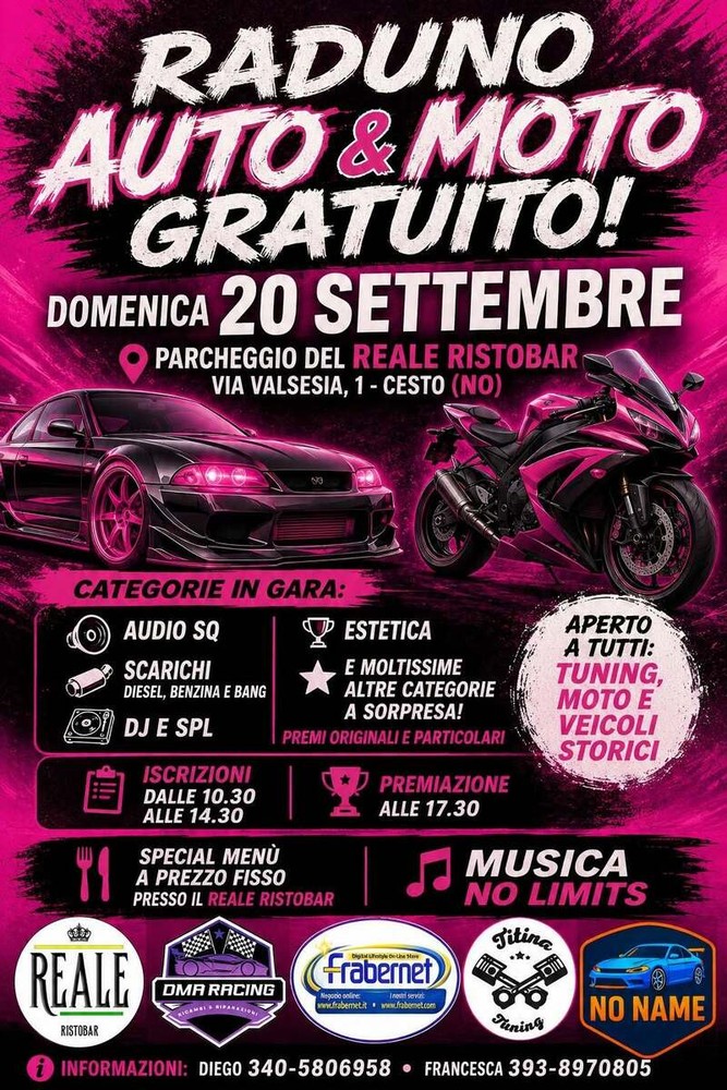 Motori, tuning e veicoli storici: domenica a Cesto un raduno gratuito tra gare e musica Motori, tuning e veicoli storici: domenica a Cesto un raduno gratuito tra gare e musica