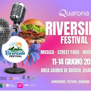Quarona, il Riverside Festival porta musica, street food e divertimento al Gabbio di Doccio