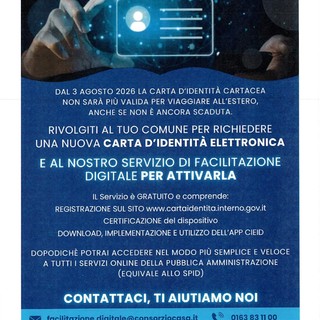 Carta d’identità cartacea, dal 3 agosto non sarà più valida per viaggiare all’estero: il C.A.S.A. attiva un supporto gratuito