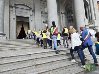 Da Rassa a Oropa passando per la Valsessera: oggi l'arrivo al santuario mariano