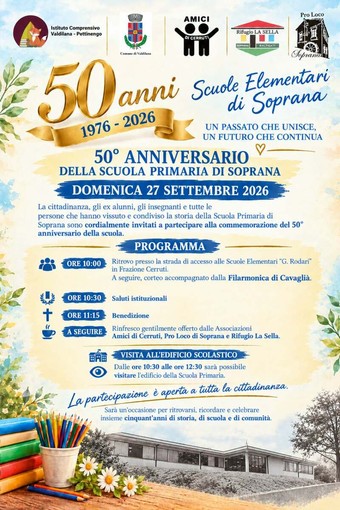 Valdilana in festa, la Scuola Primaria di Soprana compie 50 anni Valdilana in festa, la Scuola Primaria di Soprana compie 50 anni