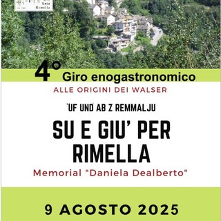 A Rimella il Pranzo Itinerante tra natura e sapori locali
