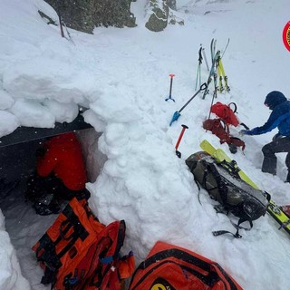 Dal Nord/Ovest, Pontechiale: scialpinista soccorso tra neve e maltempo