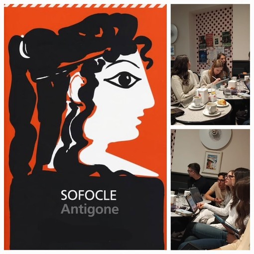 Caffè letterario con Antigone: gli studenti del classico discutono Sofocle