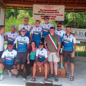 Mountain bike, Luboz fa festa alla 14esima Sopranissima (foto dalla pagina Facebook di ASD Lessona Bike Team)