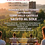 Gattinara, alla Torre delle Castelle il “Saluto al sole” tra yoga, cammino e colazione wellness