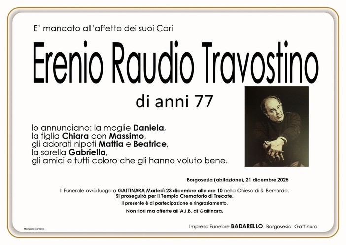 Erenio Raudio Travostino