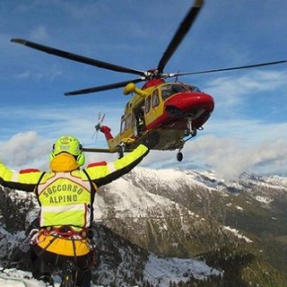 Tre escursionisti in difficoltà ad Alagna Valsesia: tratti in salvo dal soccorso alpino - Foto di repertorio.