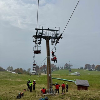Soccorso Alpino, prove e addestramento a Bielmonte