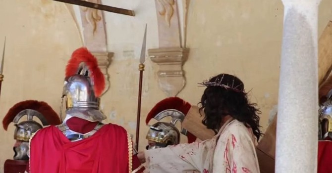 Il Sacro Monte di Varallo set del film sulla Passione di Cristo Il Sacro Monte di Varallo set del film sulla Passione di Cristo