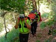 Cade sul sentiero, escursionista soccorsa dal Soccorso Alpino