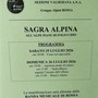 Rossa, Sagra Alpina all’Alpe Piane di Folecchio con il Gruppo Alpini