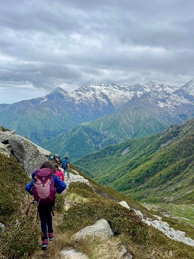 Da Rassa a Oropa, gli alunni di Alagna in cammino sulle antiche vie tra Valsesia e Biellese