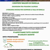 I sentieri Walser di Rimella diventano escursioni guidate tra frazioni, alpeggi e musei