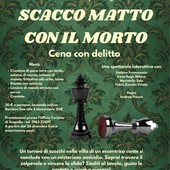 Scopello, al Centro Polifunzionale arriva la “cena con delitto” Scacco matto con il morto