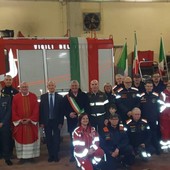 Roccapietra di Varallo celebra Santa Barbara: i Vigili del Fuoco riuniti per la patrona del Corpo