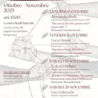 Borgosesia, al Centro Studi Turcotti il secondo incontro di “Seminare parole”