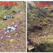 Gattinara, rimossi rifiuti abbandonati vicino ai ruderi di San Sebastiano