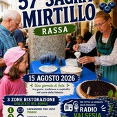 Rassa, grande partecipazione per la 57ª Sagra del Mirtillo