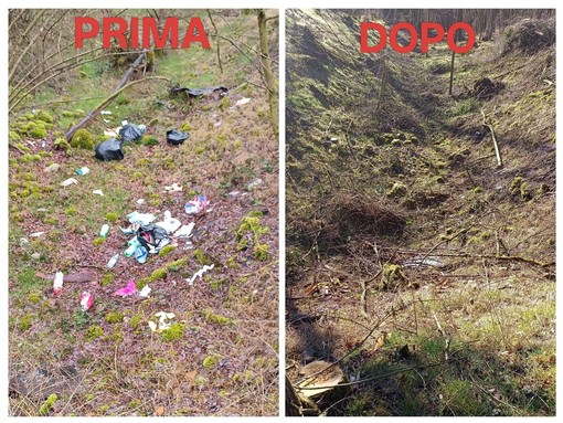 Gattinara, rimossi rifiuti abbandonati vicino ai ruderi di San Sebastiano Gattinara, rimossi rifiuti abbandonati vicino ai ruderi di San Sebastiano